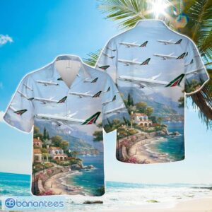 Alitalia Airbus A330-200 Hawaiian Shirt Beach Summer Gift Product Photo 1