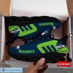 Custom Name NFL Seattle seahawks Max Soul Shoes Personalized Running Sneakers Product Photo 7