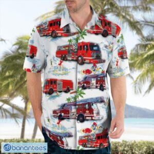 Missouri, Springfield Fire Department Aloha Hawaiian Shirt Product Photo 4