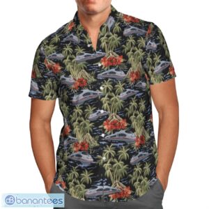 German Deutsche Bahn ICE Hawaiian Shirt Beach Summer Shirt Product Photo 2