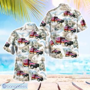 Monroe County Emergency Services, Georgia Aloha Hawaiian Shirt Product Photo 1