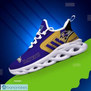 Custom Name NFL Baltimore Ravens Max Soul Shoes Personalized Running Sneakers Product Photo 3
