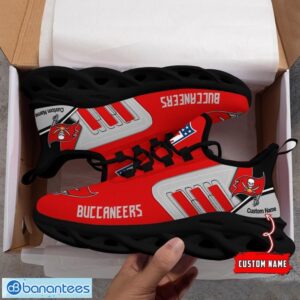 Custom Name NFL Tampa Bay Buccaneers Max Soul Shoes Personalized Running Sneakers Product Photo 7