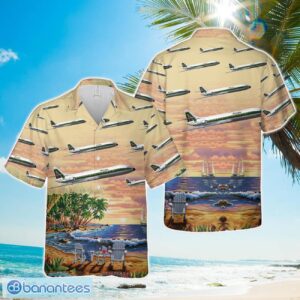 Alitalia Sud Aviation Caravelle Hawaiian Shirt Beach Summer Gift Product Photo 1