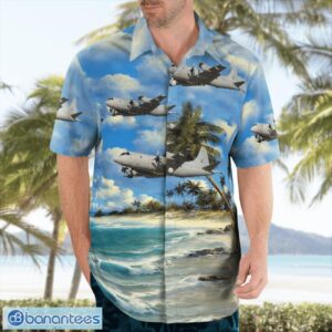 Portuguese Air Force Lockheed P-3C Orion 3D Hawaiian Shirt Product Photo 3