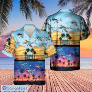 Royal Air Force DHC-1 Chipmunk 3D Printing Hawaiian Shirt Beach Summer Shirt Product Photo 1