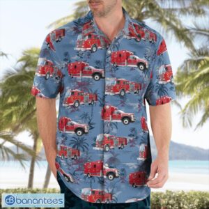 Love Carlsbad, California, Carlsbad Fire Department Hawaiian Shirt Button Summer Shirt Product Photo 4