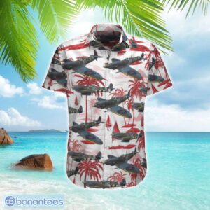 RCAF Supermarine Spitfire Hawaiian Shirt Beach Summer Shirt Product Photo 1
