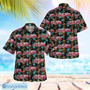 Council Bluffs Fire Department, Iowa Hawaiian Shirt Gift For Summer Vacation Product Photo 1