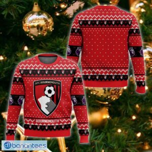 EPL AFC Bournemouth Ugly Christmas 3D Sweater Gift Holidays - EPL AFC Bournemouth Christmas Sweater_ 1
