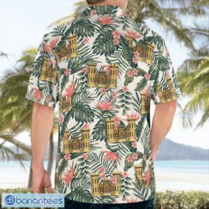 United States Army Corps of Engineers gold castle branch insignia 3D Hawaiian Shirt Product Photo 2