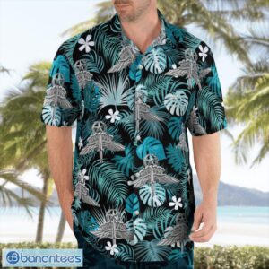 US Army Military Free Fall Jumpmaster (HALO) 3D Summer Aloha Hawaiian Shirt Product Photo 4