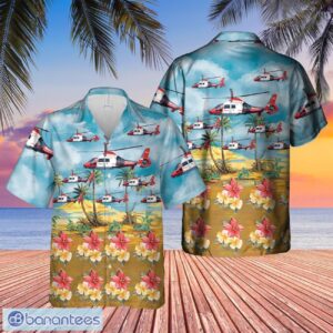 German Air Medical Services Helicopter 2 Hawaiian Shirt Gift For Summer Vacation Product Photo 1