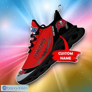 Tampa Bay Buccaneers Custom Name Max Soul Shoes For Fans Sport NFL Product Photo 1