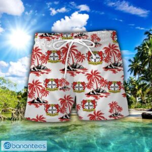 Bayer 04 Leverkusen Hawaiian Shirt And Shorts 3D Printing Hawaii Summer Gift Product Photo 2