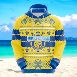 Sudadera NFL Al Nassr Christmas Hoodie 3D All Over Print Product Photo 1