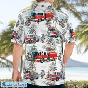 Sanibel Island Fire Department 3D Summer Aloha Hawaiian Shirt Product Photo 2