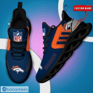 Custom Name NFL Denver Broncos Max Soul Shoes Personalized Running Sneakers Product Photo 5