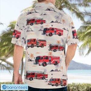 Memphis, Tennessee, Memphis Fire Department Aloha Hawaiian Shirt Product Photo 2