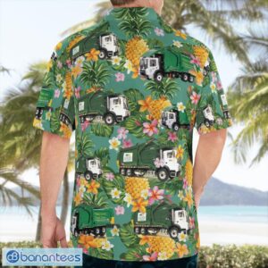 Waste Management Garbage Truck 3D Summer Aloha Hawaiian Shirt Product Photo 2