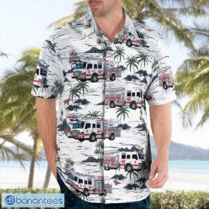 Scottsdale, Maricopa County, Arizona, Scottsdale Fire Department Aloha Hawaiian Shirt Product Photo 3