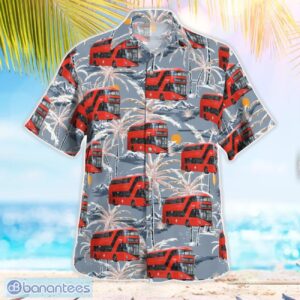 United Kingdom, Double-decker Bus New Routemaster Hawaiian Shirt Summer Beach Shirt Product Photo 3