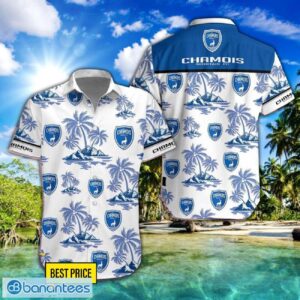 Chamois Niortais FC Hawaiian Shirt And Shorts 3D Printing Hawaii Summer Gift Product Photo 1