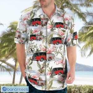 Florida, DeBary Fire Department Aloha Hawaiian Shirt Product Photo 4