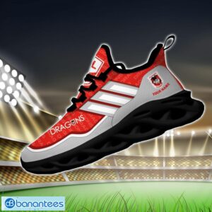 Custom Name For Fans NRL St. George Illawarra Dragons Personalized Max Soul Shoes Running Sneakers Product Photo 2