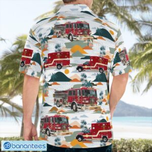 Roswell Fire Department 3D Summer Aloha Hawaiian Shirt Product Photo 2