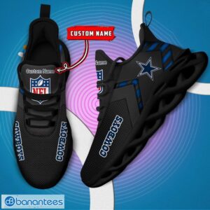 NFL Dallas Cowboys Ultra Sneakers Personalized Name For Fans Max Soul Shoes Product Photo 5