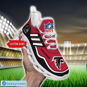 Custom Name NFL Atlanta Falcons Sneakers Sport Team Max Soul Shoes For Men Women Product Photo 1