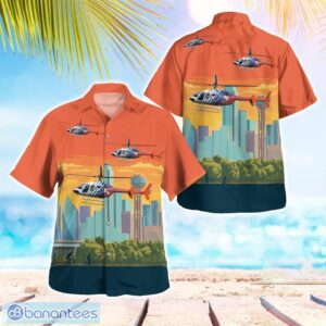 Texas, CareFlite Bell 407GX 3D Hawaiian Shirt Gift For Summer Product Photo 1