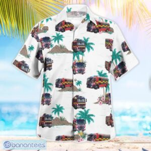 Greater Manchester Fire and Rescue Service Hawaiian Shirt Beach Summer Shirt Product Photo 2