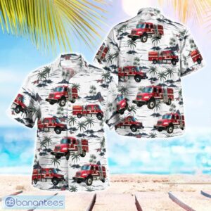 Antelope Valley Fire Department, California Hawaiian Shirt Button Summer Shirt Product Photo 1