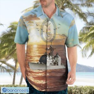 USS Thomas S. Gates CG-51 Ticonderoga Cruiser Hawaiian Shirt Beach Summer Shirt Product Photo 4