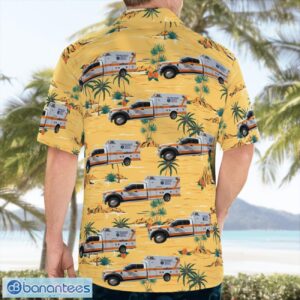 Florida, Volusia County EMS Aloha Hawaiian Shirt Product Photo 4