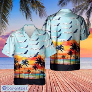 German Lufthansa Plane Hawaiian Shirt Gift For Summer Vacation Product Photo 1