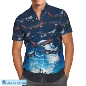 United Airlines Star Wars Boeing 737-824 Hawaiian Shirt Gift For Summer Vacation Product Photo 2