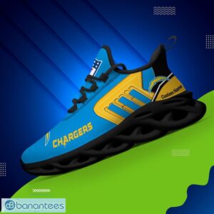 Custom Name NFL San Diego Chargers Max Soul Shoes Personalized Running Sneakers Product Photo 2