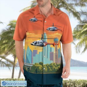 Texas, CareFlite Bell 407GX 3D Hawaiian Shirt Gift For Summer Product Photo 4