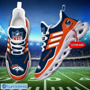 Custom Name NFL Denver Broncos Sneakers Sport Team Max Soul Shoes For Men Women Product Photo 6