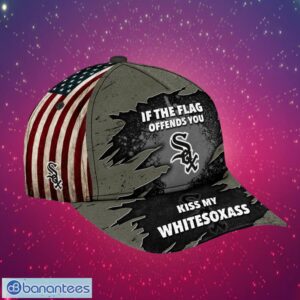 MLB Chicago White Sox Logo Design American Flag Cap Product Photo 1