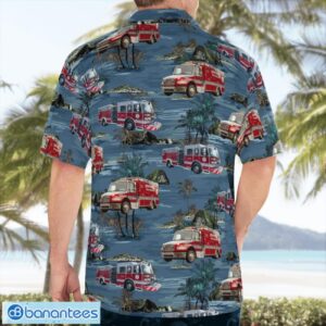 Seven Hills, Ohio, Seven Hills Fire Department Summer Hawaiian Shirt For Men Women Product Photo 2