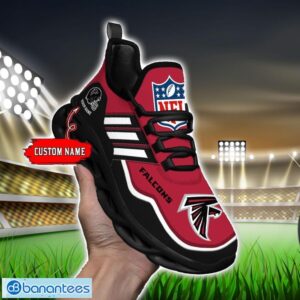 Custom Name NFL Atlanta Falcons Sneakers Sport Team Max Soul Shoes For Men Women Product Photo 4