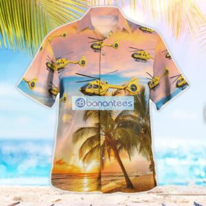 Scottish Air Ambulance (G-SASB) EC145-T2 Hawaiian Shirt Beach Summer Shirt Product Photo 2