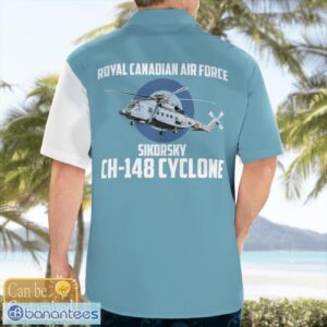 Custom Name RCAF Sikorsky CH-148 Cyclone (S-92) Hawaiian Shirt Gift For Summer Vacation Product Photo 4