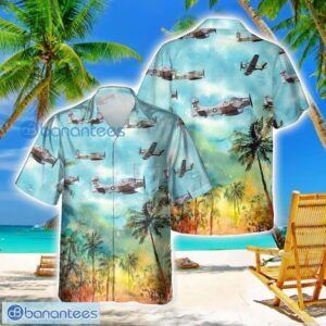 EA-1F Skyraider EA1F Hawaiian Shirt Summer Gift For Fans Product Photo 2