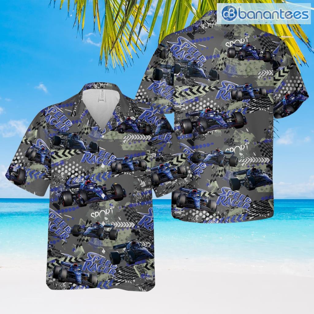 alex albon f1 williams car hawaiian shirt summer fashion image Alex Albon F1 Williams Car Hawaiian Shirt Summer Fashion Product Photo 1