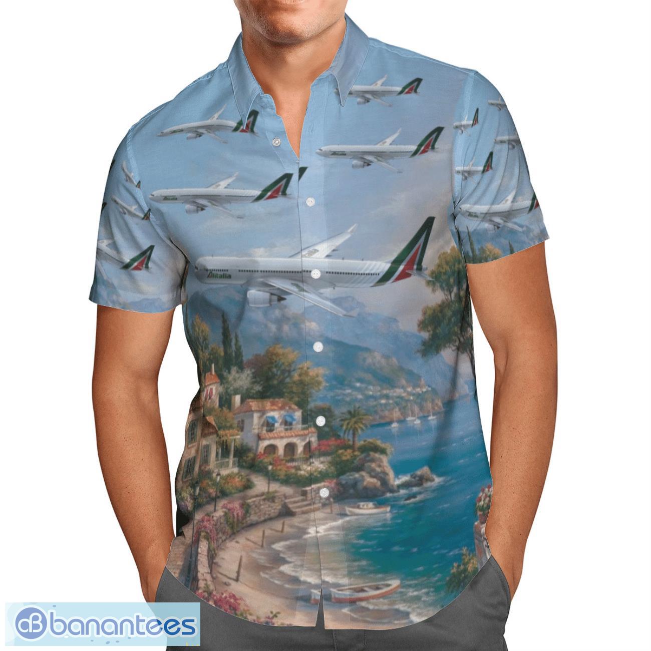 alitalia airbus a330 200 hawaiian shirt beach summer gift 1 image Alitalia Airbus A330-200 Hawaiian Shirt Beach Summer Gift Product Photo 2